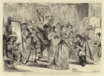 Christmas in the Drawing Room, Amateur Theatricals, Behind the Scenes